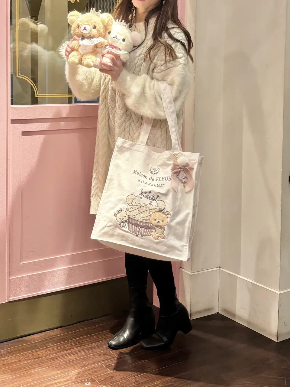 リラックマ ぬいぐるみ/Maison de FLEUR（メゾン ド フルール）の