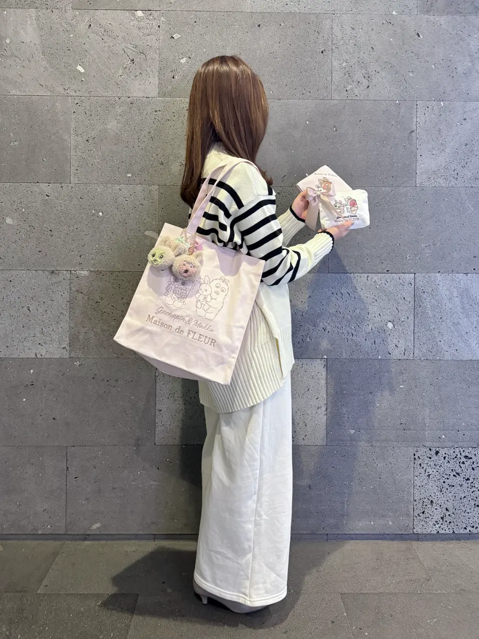 ムック タオルハンカチ/Maison de FLEUR（メゾン ド フルール）の