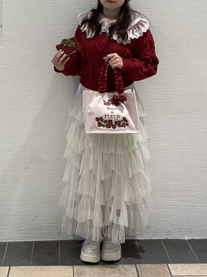 いちご柄他　　フリルバッグ生地見本 9547415_112426_1_t_720_2026010