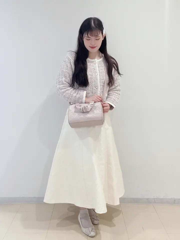 レース2Wayボストンバッグ/Maison de FLEUR（メゾン ド フルール）の
