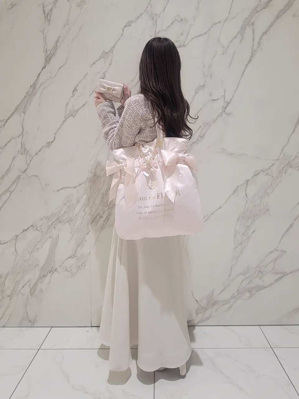 ベルトリボンミニウォレット/Maison de FLEUR（メゾン ド フルール）の