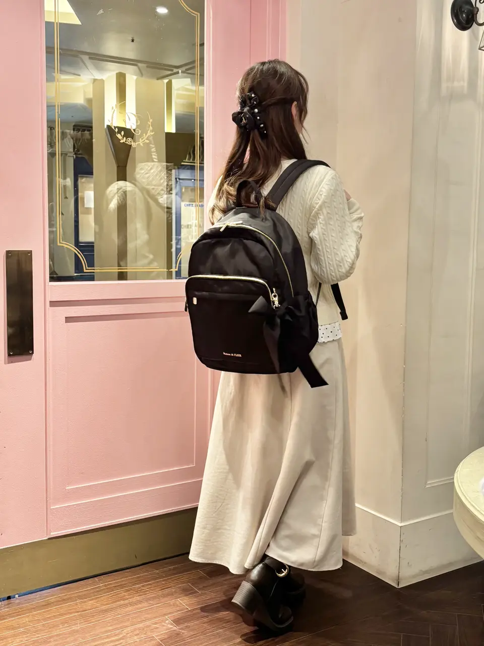 撥水加工キャリーオンリュック/Maison de FLEUR（メゾン ド フルール