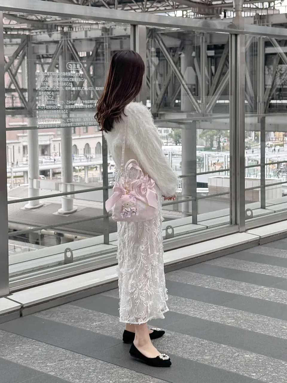 リトルツインスターズ ダブルリボン2Wayトート/Maison de FLEUR