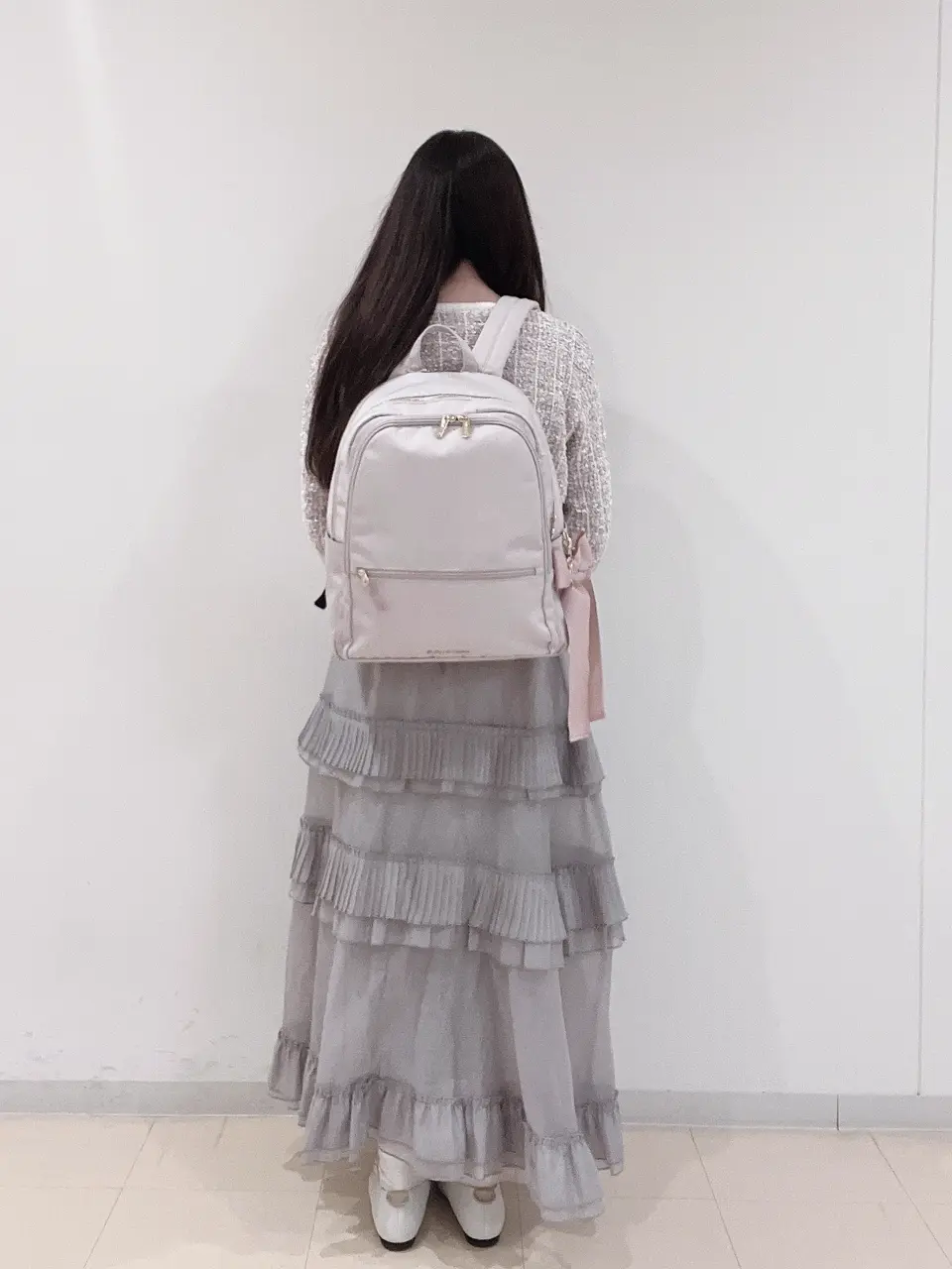 撥水加工/19L】ポケットリュック/Maison de FLEUR（メゾン ド フルール