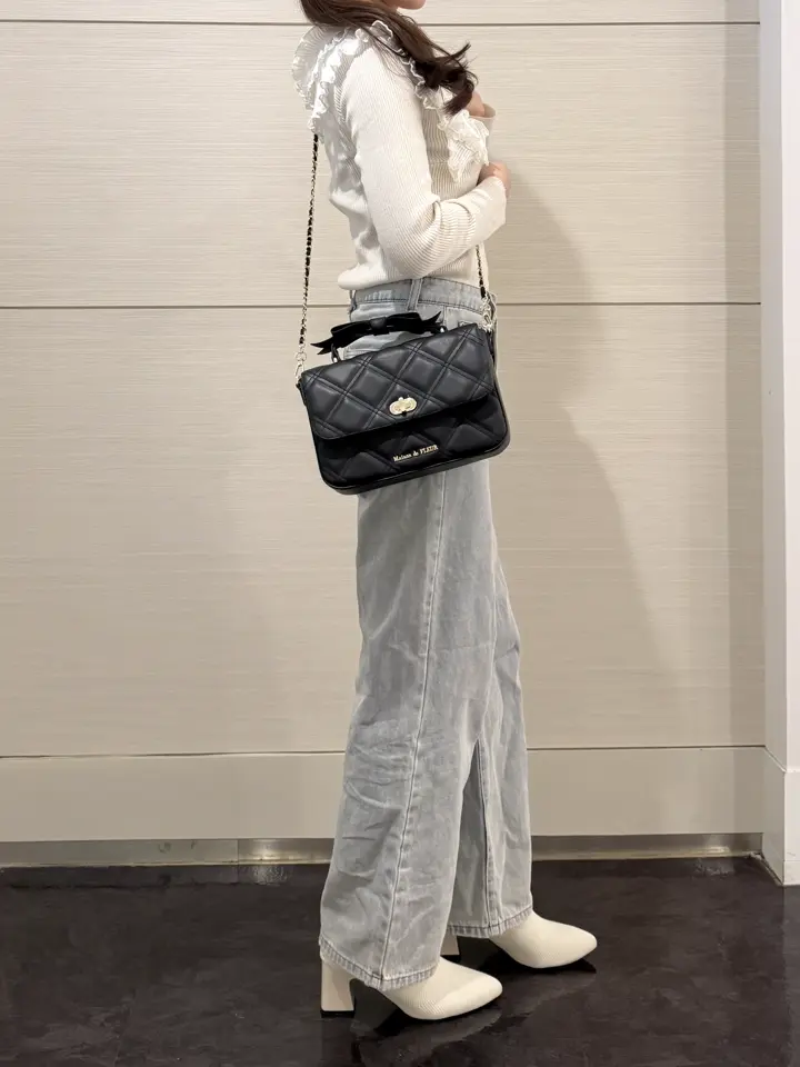 ♡Lallana 2wayキルティングパールバッグ♡ 2Way】キルティング 