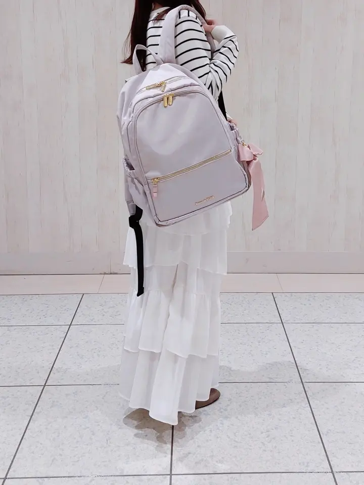 撥水加工/19L】ポケットリュック/Maison de FLEUR（メゾン ド フルール