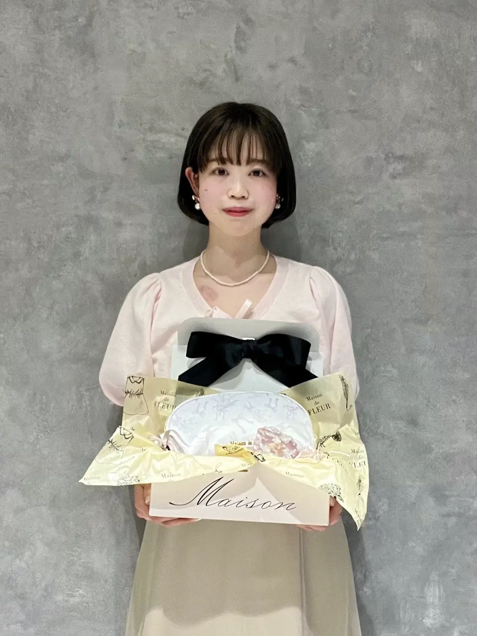 パールFハンドミラー/Maison de FLEUR（メゾン ド フルール）のその他