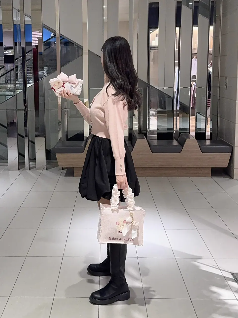 リボンチャーム マホイップ/Maison de FLEUR（メゾン ド フルール）の