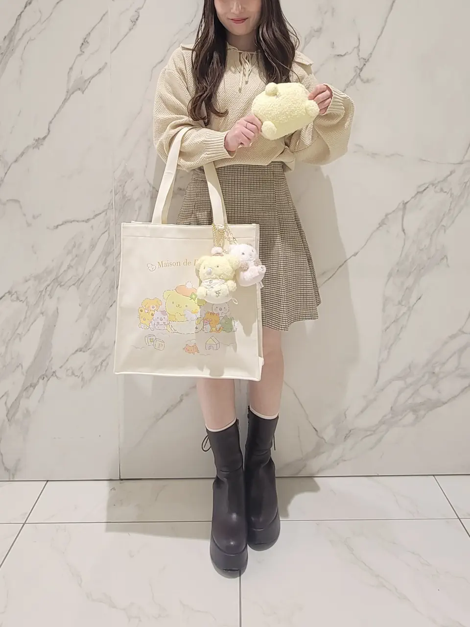 Maison de FLEUR ポムポムプリン マフィン ポムポムプリン(マフィン) チャーム/Maison de FLEUR（メゾン ド