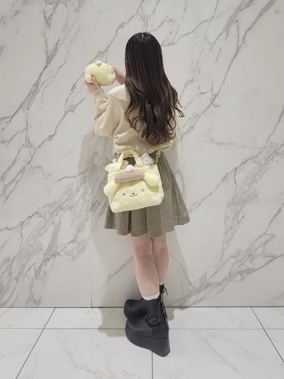 ポムポムプリン 2Wayトートバッグ/Maison de FLEUR（メゾン ド
