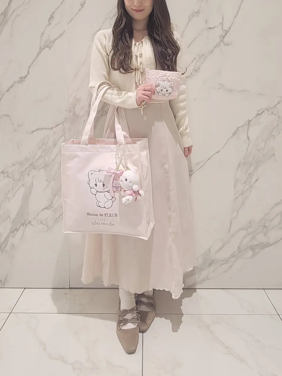 Lil ala mode ポーチ/Maison de FLEUR（メゾン ド フルール）のポーチ