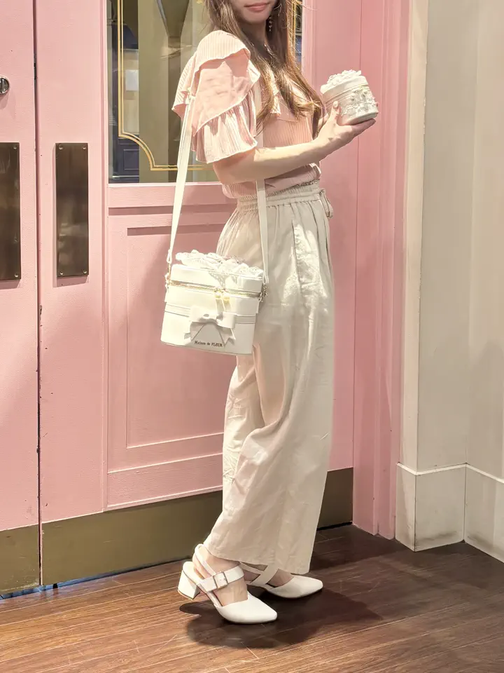 ローズブーケキューブショルダーバッグ/Maison de FLEUR（メゾン ド