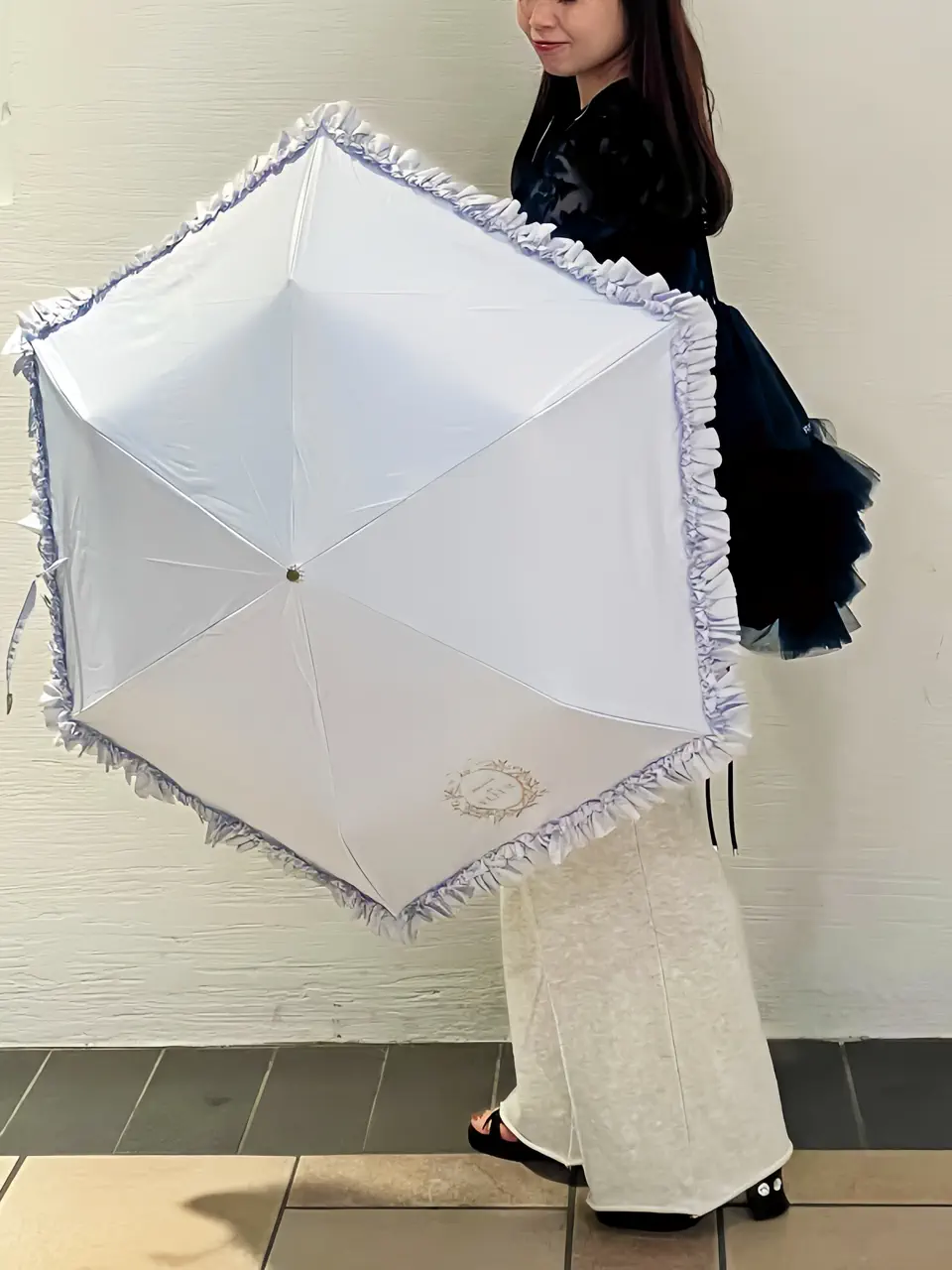 チュールフリルナップサック/Maison de FLEUR（メゾン ド フルール）の