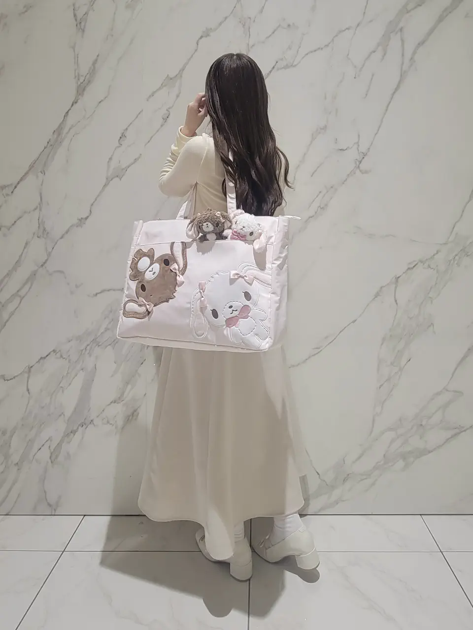 受注生産】シュガーバニーズ キャリーオントート/Maison de FLEUR