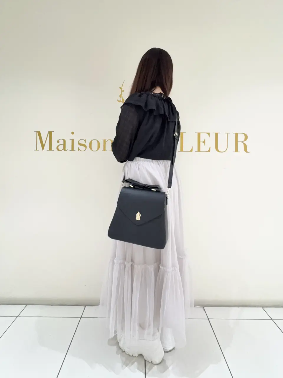 Alice/リボン2Wayショルダーバッグ/Maison de FLEUR（メゾン ド