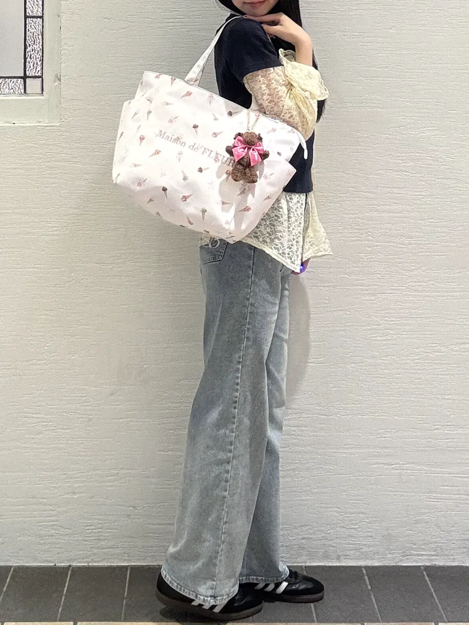 サーティワン サイドポケットトート/Maison de FLEUR（メゾン ド
