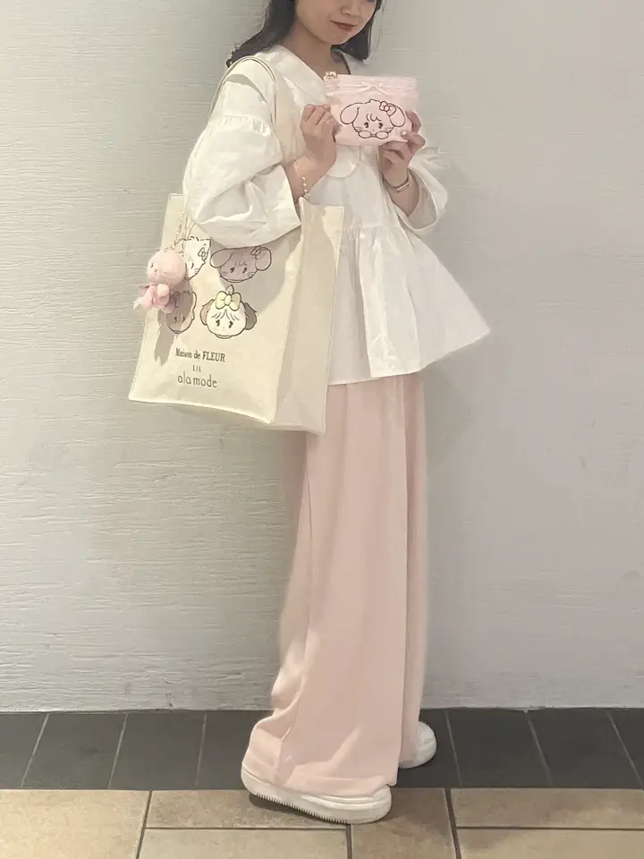 Lil ala mode ポーチ/Maison de FLEUR（メゾン ド フルール）のポーチ