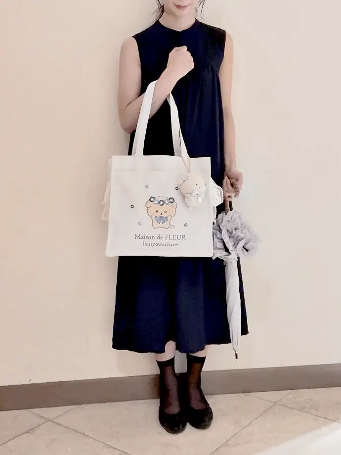 紫*鶴様 ジョリーフルール♡猫♡キラちゃんの艶々ハート付きワイヤートートバッグ！ 紫*鶴様 ジョリーフルール♡猫♡キラちゃんの艶々ハート付きワイヤー