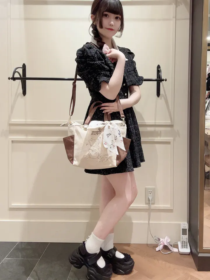 Winnie the Pooh/2Wayトートバッグ/Maison de FLEUR（メゾン ド