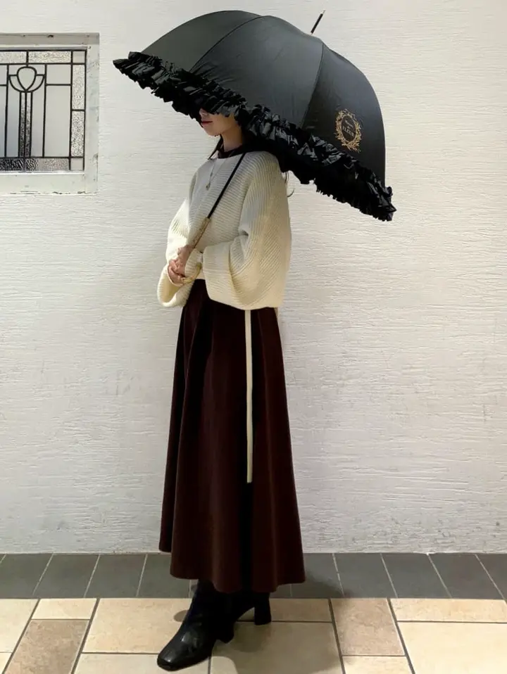 ヒートカットフリル長傘/Maison de FLEUR（メゾン ド フルール）の傘