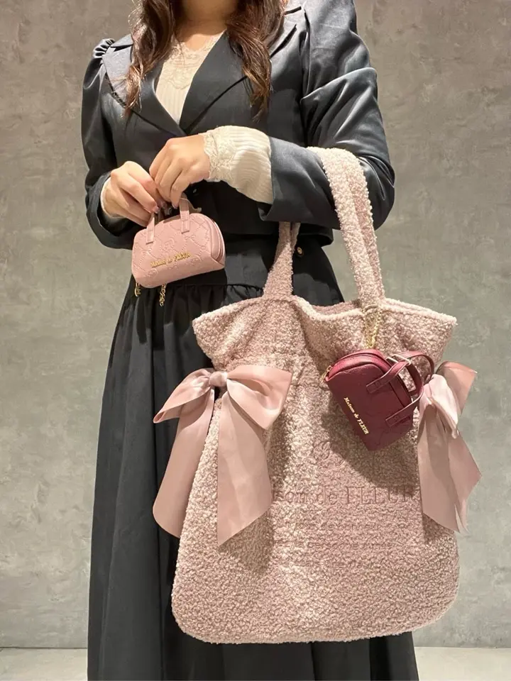 ミニボストンバッグチャーム/Maison de FLEUR（メゾン ド フルール）の