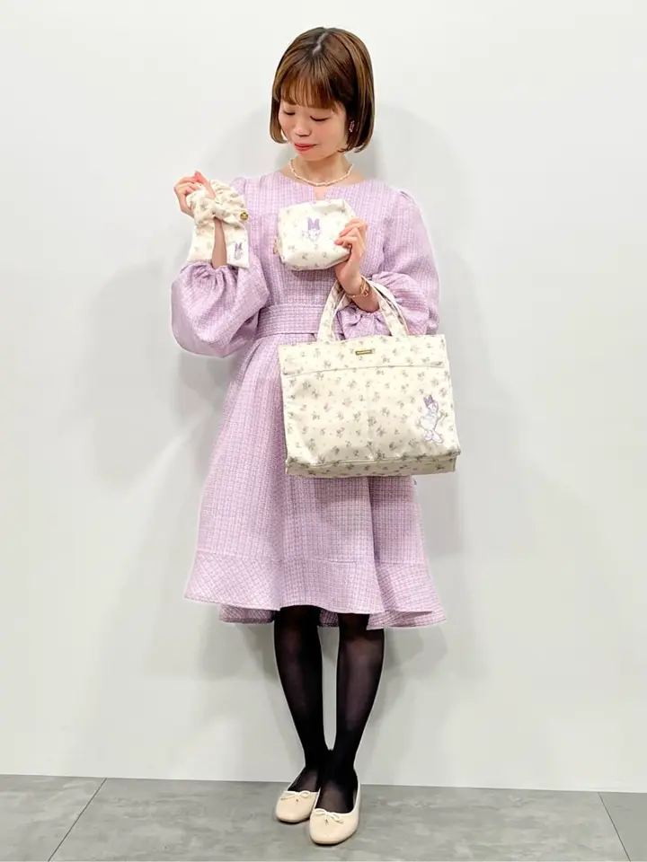 ウエストタックツイードワンピース/Areeam（アリーム）のワンピース