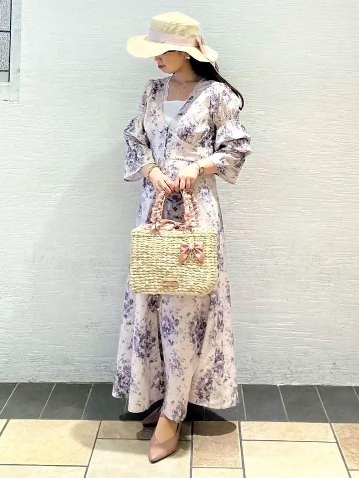 三連休限定価格☆ブルーベリーワンピース☆メゾンドフルールプチローブ canone 三連休限定価格☆ブルーベリーワンピース☆メゾンドフルールプチローブ