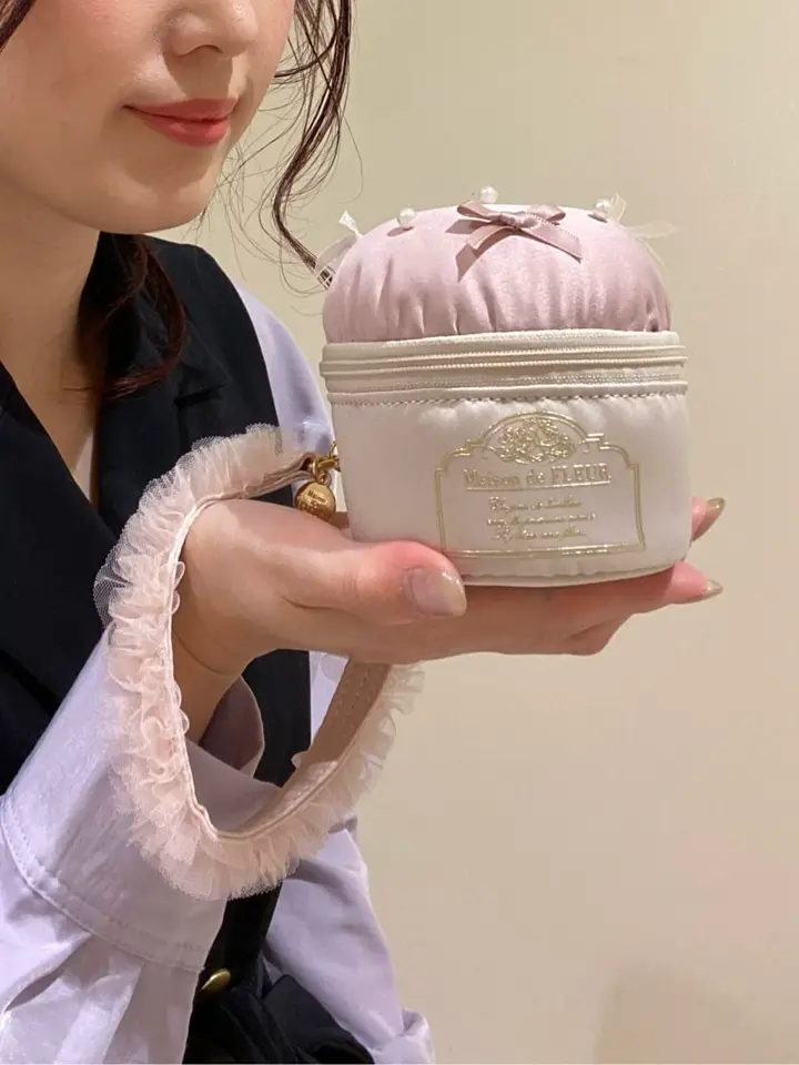 アルチビオ  レディース　ハーフジップブルゾン　テディベアポーチ付 アルチビオ レディース ハーフジップブルゾン テディベアポーチ付