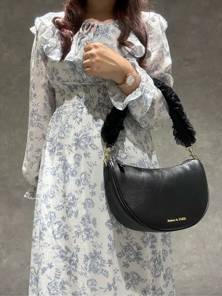 チュールフリルショルダーバッグ/Maison de FLEUR（メゾン ド フルール