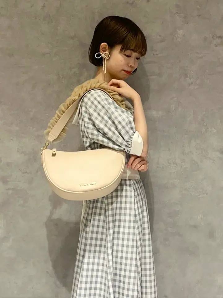 チュールフリルショルダーバッグ/Maison de FLEUR（メゾン ド フルール