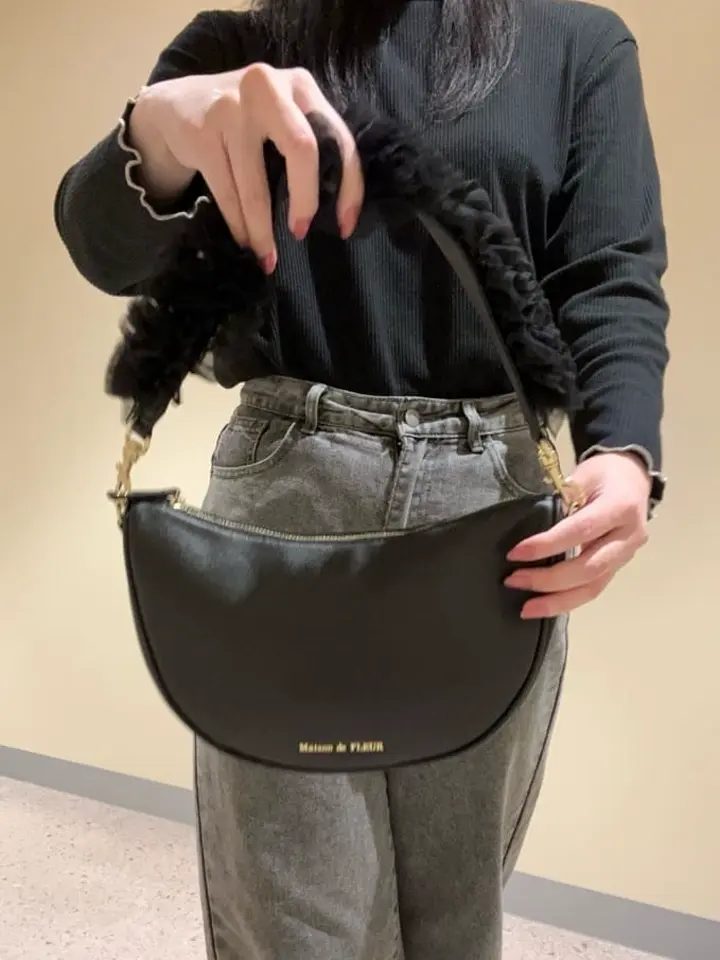 チュールフリルショルダーバッグ/Maison de FLEUR（メゾン ド フルール