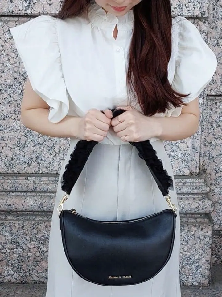 チュールフリルショルダーバッグ/Maison de FLEUR（メゾン ド フルール