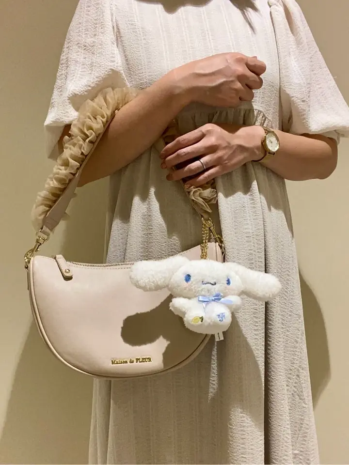 チュールフリルショルダーバッグ/Maison de FLEUR（メゾン ド フルール