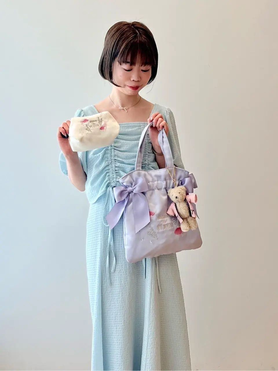 はっぴベアチャーム/Maison de FLEUR（メゾン ド フルール）の