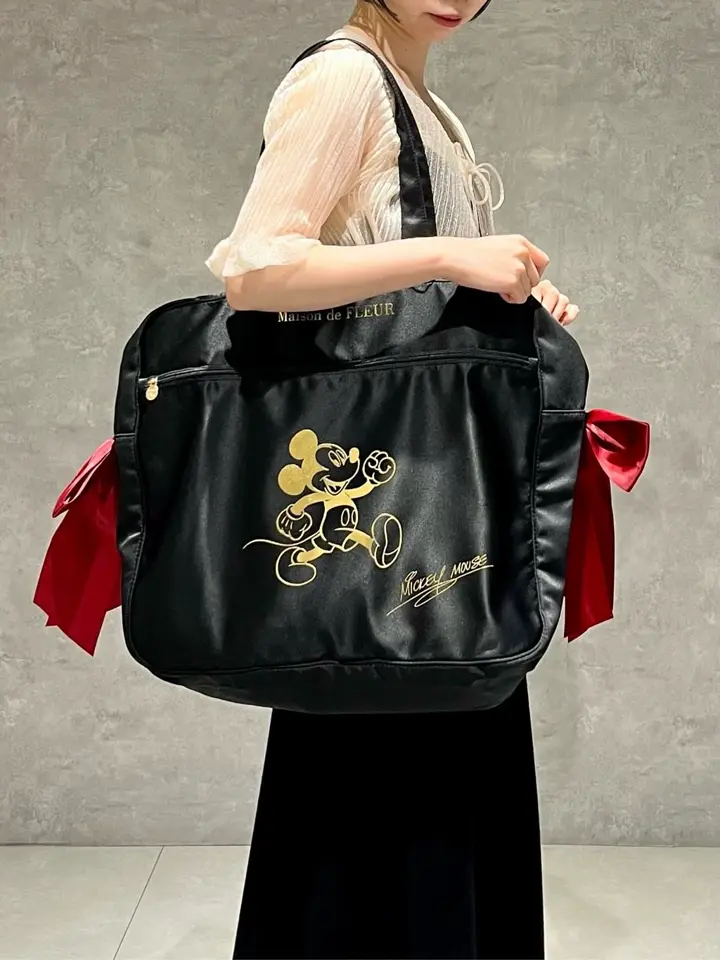Mickey Mouse/キャリーオンバッグ/Maison de FLEUR（メゾン ド