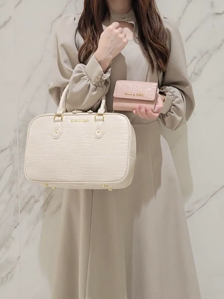 クロコ型押しバッグ/Maison de FLEUR（メゾン ド フルール）のその他