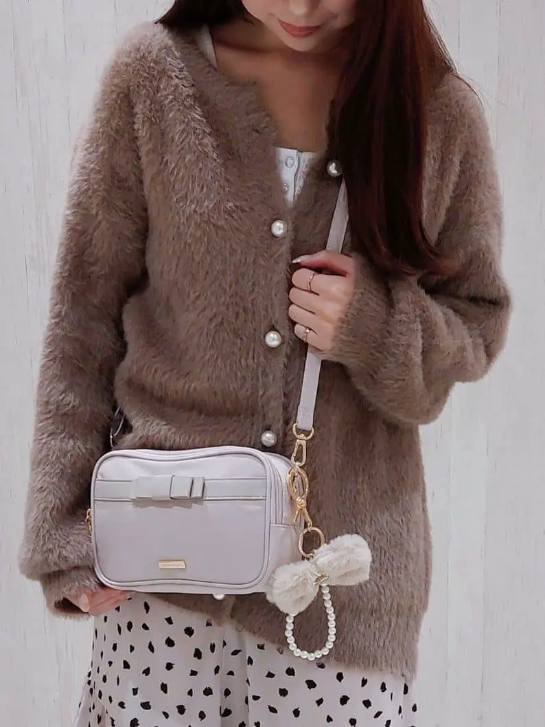 撥水加工2ルームミニショルダーバッグ/Maison de FLEUR（メゾン ド