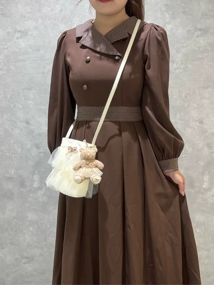 フローラフリルショルダーバッグ/Maison de FLEUR（メゾン ド フルール