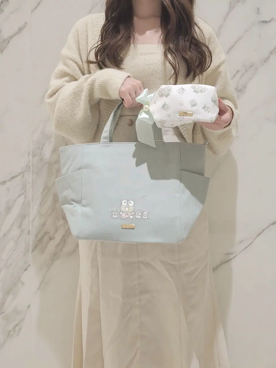 けろけろけろっぴ サイドポケットトートバッグ/Maison de FLEUR