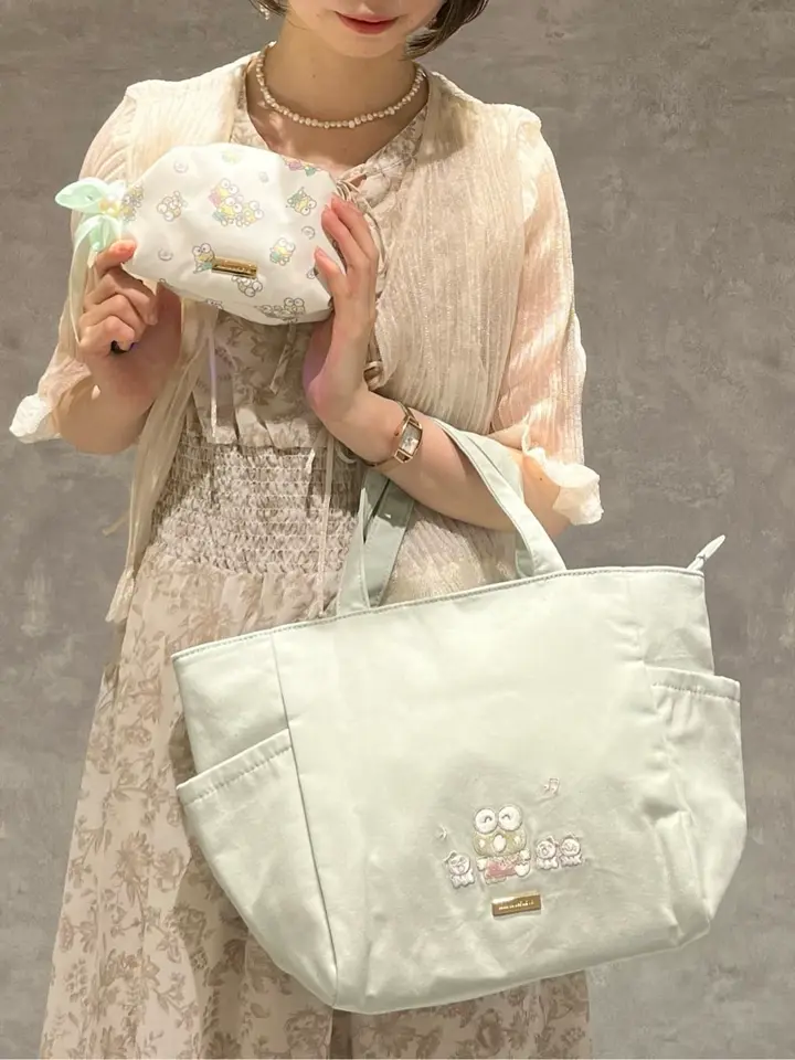 けろけろけろっぴ サイドポケットトートバッグ/Maison de FLEUR