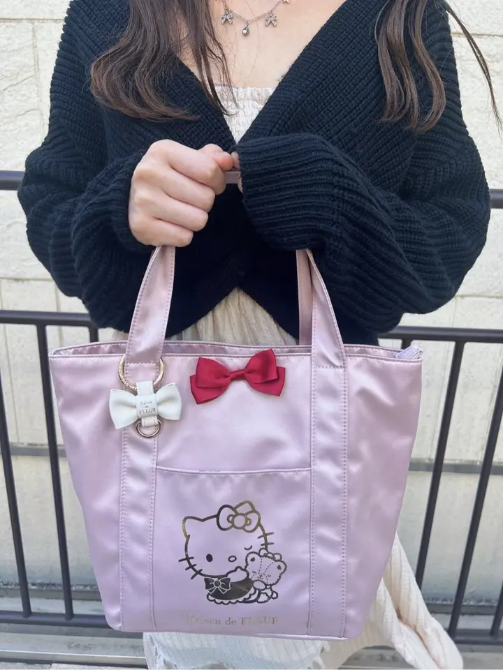HELLO KITTY トートバッグ/Maison de FLEUR（メゾン ド フルール）の