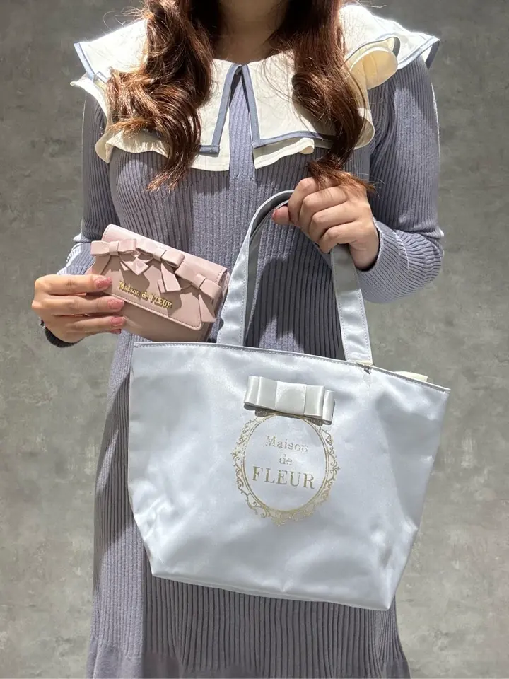 ガーリーリボンウォレット/Maison de FLEUR（メゾン ド フルール）の