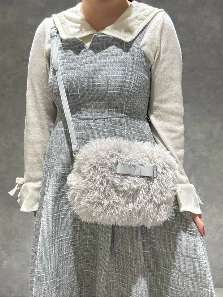 アレキサンダーマーブル シャドウブルーム 仕切ポーチ付きミニトート