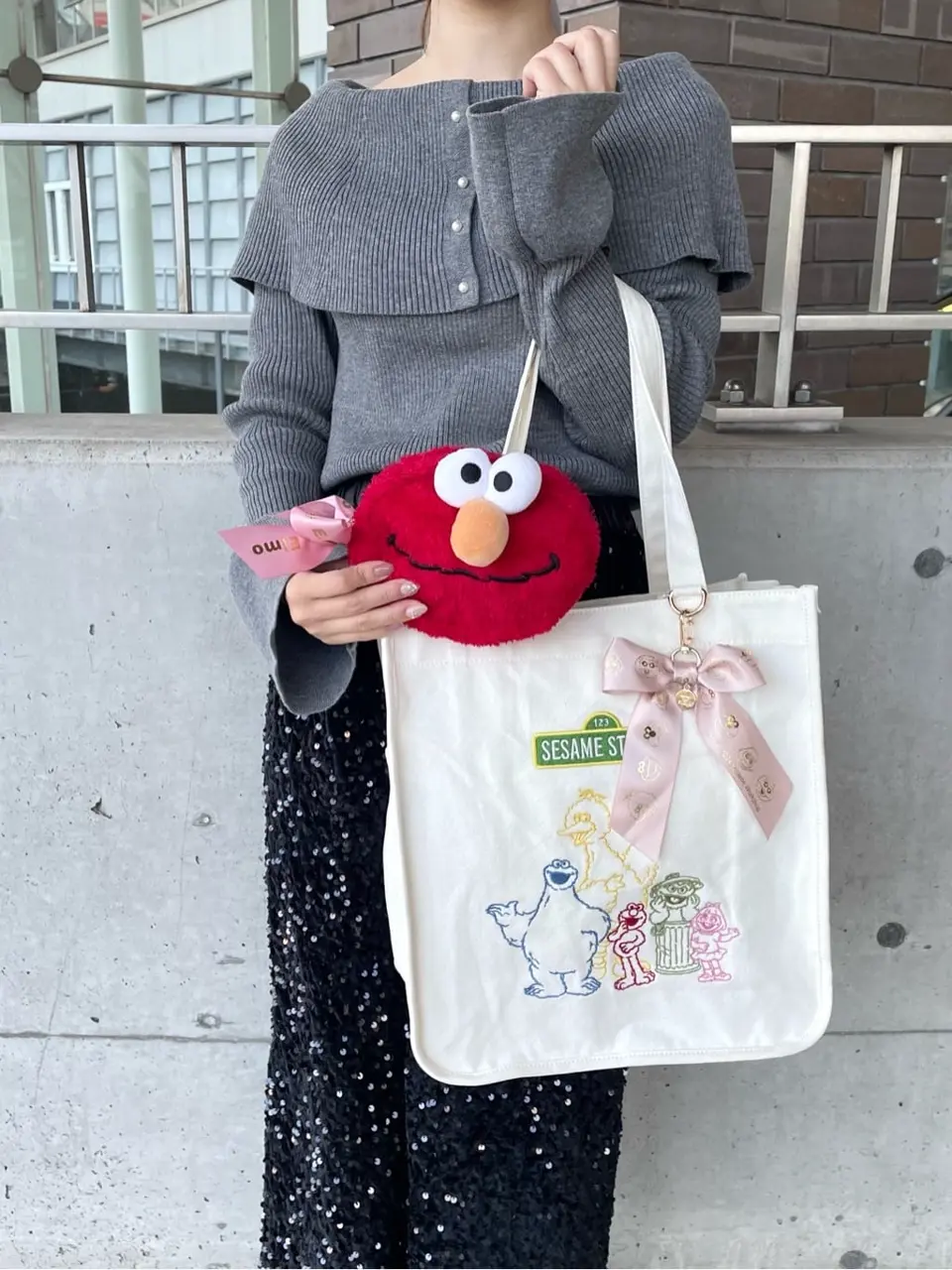 エルモ フェイスポーチ/Maison de FLEUR（メゾン ド フルール）の