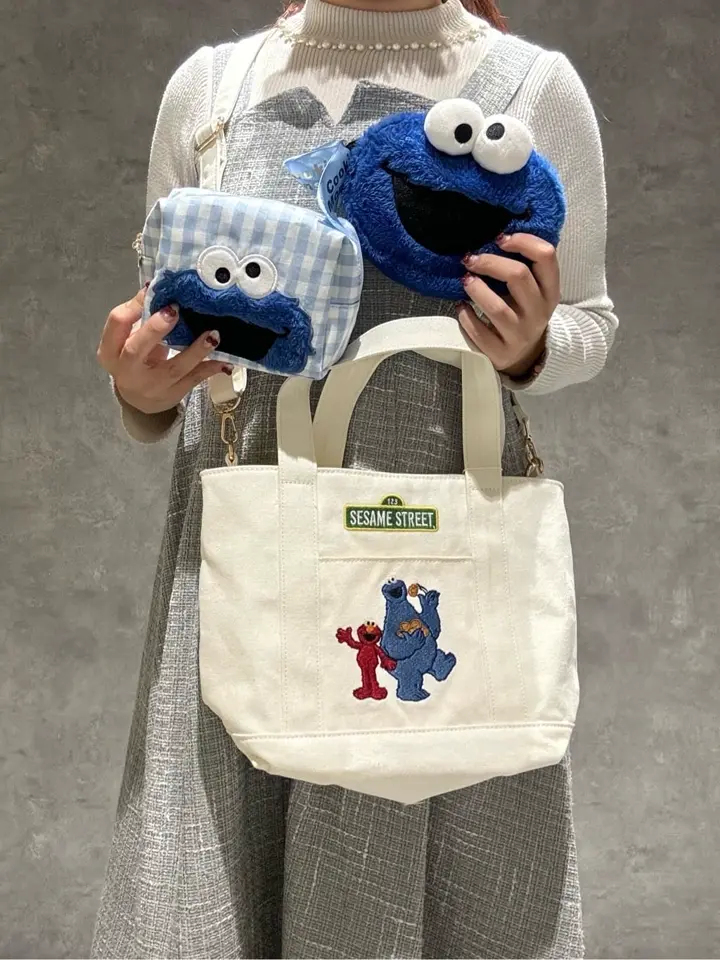 SESAME STREET 2Wayトートバッグ/Maison de FLEUR（メゾン ド フルール
