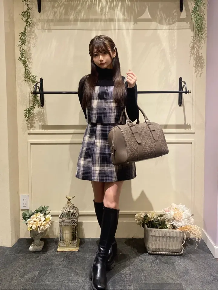 FLEURモノグラムボストンバッグ/Maison de FLEUR（メゾン ド フルール