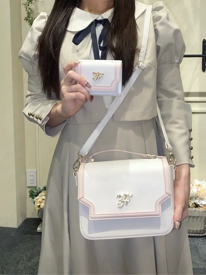 バイカラーバッグ・ウォレットセット/Maison de FLEUR（メゾン ド