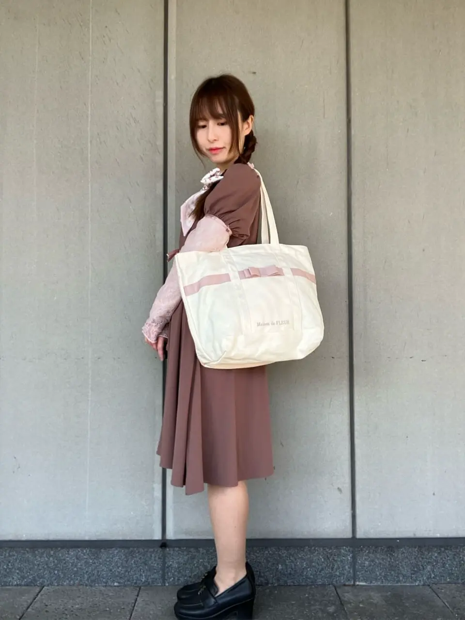 ⭐︎まるぽむ⭐︎　ジョリーフルール使用　ボストンバッグ　ハンドメイド ボストンバックジョリーフルール