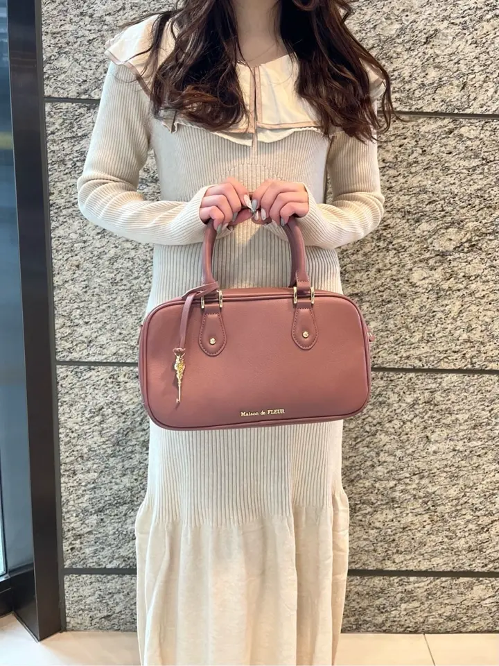 キーチャームボストンバッグ/Maison de FLEUR（メゾン ド フルール）の