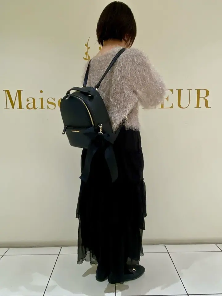 リボンMリュック/Maison de FLEUR（メゾン ド フルール）のリュック